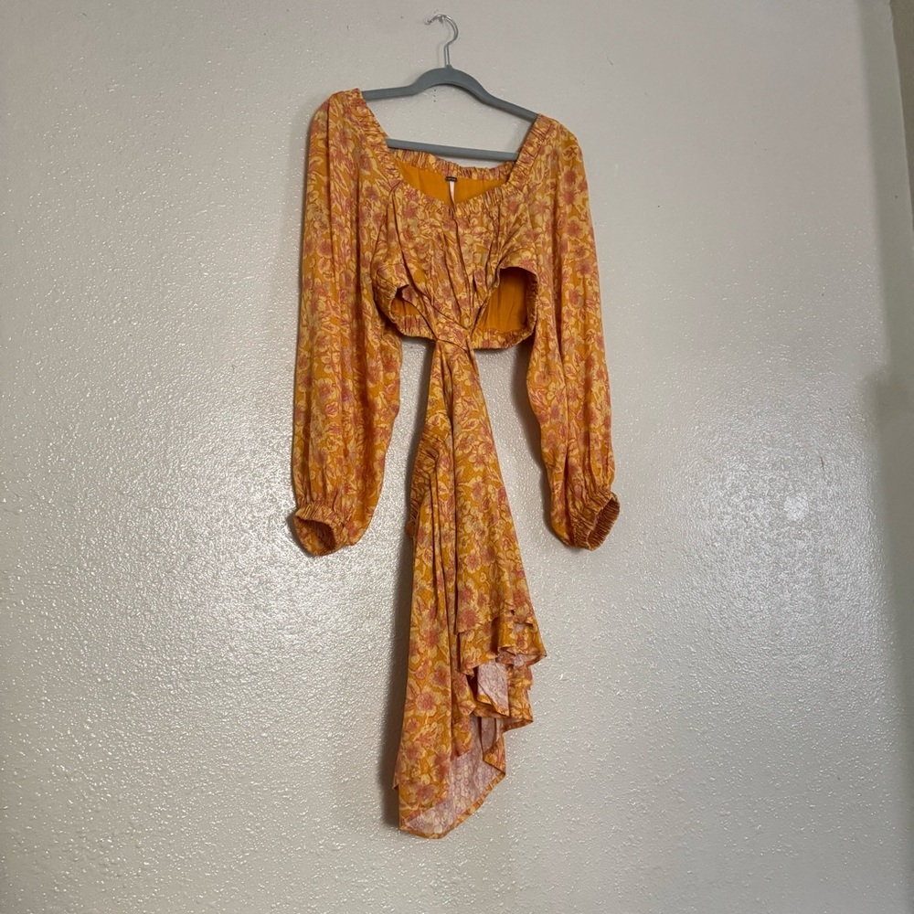 Free People Jael Printed Mini Dress - Picture 7 of 8